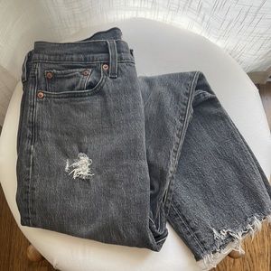 Levi’s Wedgie Straight Fit Jeans Black